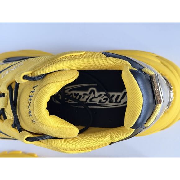 Versace Mercury M_VS_04 Sneakers Yellow 7 US (40 Euro) 1016306 NWT $800 main image 6